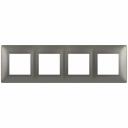 14-5004-16 Рамка для розеток и выключателей ЭРА Elegance 14-5004-16 на 4 поста, титан, цена за 1 шт 14-5004-16 Рамка для розеток и выключателей ЭРА Elegance 14-5004-16 на 4 поста, титан, цена за 1 шт