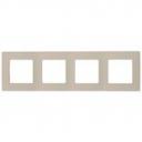 672514 Рамка 4 пост Legrand Etika (Сл. Кость), цена за 1 шт. 672514 Рамка 4 пост Legrand Etika (Сл. Кость), цена за 1 шт.
