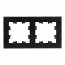 Рамка Systeme Electric AtlasDesign Nature двухместная черная (ATN321002) Рамка Systeme Electric AtlasDesign Nature двухместная черная (ATN321002)