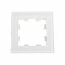 Одноместная рамка 1-местная рамка Systeme Electric AtlasDesign NATURE стекло белый ATN320101 Одноместная рамка 1-местная рамка Systeme Electric AtlasDesign NATURE стекло белый ATN320101