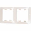 Вертикальная двухместная рамка Systeme Electric GLOSSA GSL000206 Вертикальная двухместная рамка Systeme Electric GLOSSA GSL000206