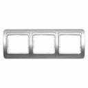 Горизонтальная трехместная рамка Smartbuy Марс SBE-02s-00-FR-3 Горизонтальная трехместная рамка Smartbuy Марс SBE-02s-00-FR-3