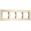 Рамка Werkel AluMax на 4 поста шампань W0043511 4690389204128 Рамка Werkel AluMax на 4 поста шампань W0043511 4690389204128