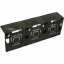 Установочная коробка Коробка накладного монтажа ЭРА 12610306 3 поста, Эра 12, чёрный Б0043185 Установочная коробка Коробка накладного монтажа ЭРА 12610306 3 поста, Эра 12, чёрный Б0043185