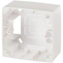 Коробка для накладного монтажа на 1 пост (перламутровый) ЭРА 12-6101-15 Коробка для накладного монтажа на 1 пост (перламутровый) ЭРА 12-6101-15