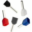 Наконечник-гильза с изолированным фланцем предназначен для оконцевания многопроволочных гибких проводов и подключения их к контактным зажимам различного электрооборудования. Зачищенный конец многопроволочного провода заводится внутрь полой концевой трубки и затем опрессовывается вместе с трубкой при помощи специального инструмента, образуя единую конструкцию, надежно фиксирующую пучок многопроволочной жилы. Наконечник-гильза обладает следующими ПРЕИМУЩЕСТВАМИ: простой и быстрый монтаж: наконечники полностью заменяют обязательный процесс облуживания многопроволочных медных проводов при монтаже различного электрооборудования, а также обеспечена надежность электрического контакта. Набор гильз-наконечников упакован в контейнер, который легко открыть и закрыть. Это позволит сохранить порядок при ремонтных работах и при хранении гильз. Наконечник-гильза с изолированным фланцем предназначен для оконцевания многопроволочных гибких проводов и подключения их к контактным зажимам различного электрооборудования. Зачищенный конец многопроволочного провода заводится внутрь полой концевой трубки и затем опрессовывается вместе с трубкой при помощи специального инструмента, образуя единую конструкцию, надежно фиксирующую пучок многопроволочной жилы. Наконечник-гильза обладает следующими ПРЕИМУЩЕСТВАМИ: простой и быстрый монтаж: наконечники полностью заменяют обязательный процесс облуживания многопроволочных медных проводов при монтаже различного электрооборудования, а также обеспечена надежность электрического контакта. Набор гильз-наконечников упакован в контейнер, который легко открыть и закрыть. Это позволит сохранить порядок при ремонтных работах и при хранении гильз.