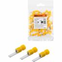 Наконечник штыревой плоский изолированный TDM ELECTRIC НШПИ 4,0-6,0 желтый (50 шт.) SQ0545-0006 Наконечник штыревой плоский изолированный TDM ELECTRIC НШПИ 4,0-6,0 желтый (50 шт.) SQ0545-0006