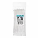 Хомуты Хомуты-стяжки Сибин 3786-25-200, белые ХС-Б, 2.5х200 мм, 100шт, нейлоновые Хомуты Хомуты-стяжки Сибин 3786-25-200, белые ХС-Б, 2.5х200 мм, 100шт, нейлоновые
