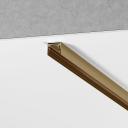 Шинопровод накладной Brass Line латунь 1,5м — низковольтная трековая магнитная система освещения. Благодаря низкому напряжению 48 В является безопасной в использовании и может быть установлена как на потолок, так и на стены. Светильники держатся на шинопроводе с помощью магнитных креплений, что позволяет свободно перемещать и добавлять новые источники света по всей длине трека без дополнительного монтажа. Для максимальной надежности светильники дополнительно оснащены фиксатором с кнопочным механизмом. Для установки системы требуется шинопровод, трековые светильники и комплектующие (трансформатор, коннекторы и ввод питания). В комплекте с накладным шинопроводом идет боковая заглушка. Шинопровод накладной Brass Line латунь 1,5м — низковольтная трековая магнитная система освещения. Благодаря низкому напряжению 48 В является безопасной в использовании и может быть установлена как на потолок, так и на стены. Светильники держатся на шинопроводе с помощью магнитных креплений, что позволяет свободно перемещать и добавлять новые источники света по всей длине трека без дополнительного монтажа. Для максимальной надежности светильники дополнительно оснащены фиксатором с кнопочным механизмом. Для установки системы требуется шинопровод, трековые светильники и комплектующие (трансформатор, коннекторы и ввод питания). В комплекте с накладным шинопроводом идет боковая заглушка.