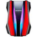 Внешний жесткий диск (HDD) Adata 2Тб (AHD770G-2TU32G1-CRD), красный Внешний жесткий диск (HDD) Adata 2Тб (AHD770G-2TU32G1-CRD), красный