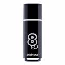 USB 2.0 накопитель Smartbuy 8GB Glossy series Black (SB8GBGS-K), цена за 1 шт USB 2.0 накопитель Smartbuy 8GB Glossy series Black (SB8GBGS-K), цена за 1 шт