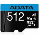 Карта памяти A-Data 512GB Premier microSDXC UHS-I Class 1 (AUSDX512GUICL10A1-RA1) Карта памяти A-Data 512GB Premier microSDXC UHS-I Class 1 (AUSDX512GUICL10A1-RA1)
