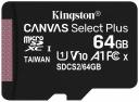 Карта памяти Kingston SDCS2/*SP 64 GB, чтение: 100 MB/s Карта памяти Kingston SDCS2/*SP 64 GB, чтение: 100 MB/s