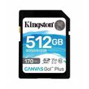 Карта памяти Kingston Canvas 512Gb Go Plus SDXC UHS-I U3 V30 (170/90 Mb/s) Карта памяти Kingston Canvas 512Gb Go Plus SDXC UHS-I U3 V30 (170/90 Mb/s)