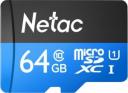 Карта памяти microSDXC UHS-I U1 NETAC P500 64 ГБ, 80 МБ/с, Class 10, NT02P500STN-064G-S Карта памяти microSDXC UHS-I U1 NETAC P500 64 ГБ, 80 МБ/с, Class 10, NT02P500STN-064G-S