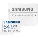 Карта памяти Samsung microSDXC 64 ГБ Class 10, V10, A1, UHS-I, R/W 130/130 МБ/с, адаптер на SD, 1 шт., белый Карта памяти Samsung microSDXC 64 ГБ Class 10, V10, A1, UHS-I, R/W 130/130 МБ/с, адаптер на SD, 1 шт., белый