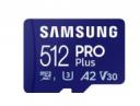 Карта памяти MicroSDXC 512GB Samsung PRO Plus MB-MD512SA/KR Class 10, A2, V30, UHS-I (U3), W 130 МБ/с, R 180 МБ/с, адаптер на SD Карта памяти MicroSDXC 512GB Samsung PRO Plus MB-MD512SA/KR Class 10, A2, V30, UHS-I (U3), W 130 МБ/с, R 180 МБ/с, адаптер на SD
