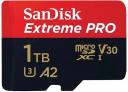 Карта памяти Флеш карта microSDXC 1TB Sandisk SDSQXCD-1T00-GN6MA Extreme Pro V30 + adapter Карта памяти Флеш карта microSDXC 1TB Sandisk SDSQXCD-1T00-GN6MA Extreme Pro V30 + adapter