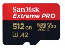 Карта памяти MicroSDXC 512GB SanDisk SDSQXCD-512G-GN6MA Class 10 UHS-I A2 C10 V30 U3 Extreme Pro (SD адаптер) 200MB/s Карта памяти MicroSDXC 512GB SanDisk SDSQXCD-512G-GN6MA Class 10 UHS-I A2 C10 V30 U3 Extreme Pro (SD адаптер) 200MB/s