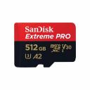 Флеш карта microSDXC 512GB SanDisk Ultra Class 10, UHS-I, W140, R 200 МБ/с, <SDSQXCD-512G-GN6MA> адаптер на SD Флеш карта microSDXC 512GB SanDisk Ultra Class 10, UHS-I, W140, R 200 МБ/с, <SDSQXCD-512G-GN6MA> адаптер на SD
