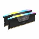 Оперативная память CORSAIR Vengeance RGB, 32 Гб DDR5 (2x16 Гб), 6800 МГц, CL40, CMH32GX5M2B6800C40, черный Оперативная память CORSAIR Vengeance RGB, 32 Гб DDR5 (2x16 Гб), 6800 МГц, CL40, CMH32GX5M2B6800C40, черный