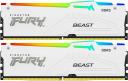 Модуль памяти Kingston Fury Beast White DDR5 64ГБ (2x32ГБ) 5600МГц DIMM (KF556C36BWEAK2-64) Ret Модуль памяти Kingston Fury Beast White DDR5 64ГБ (2x32ГБ) 5600МГц DIMM (KF556C36BWEAK2-64) Ret