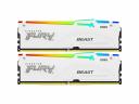 Оперативная память Kingston Fury Beast White AMD RGB KF560C36BWEAK2-64, DDR5 2х 64ГБ 6000 МГц, DIMM, RTL Оперативная память Kingston Fury Beast White AMD RGB KF560C36BWEAK2-64, DDR5 2х 64ГБ 6000 МГц, DIMM, RTL