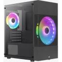 Компьютерный корпус Aerocool Atomic Lite-G-BK-v2 черный Компьютерный корпус Aerocool Atomic Lite-G-BK-v2 черный