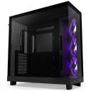 Компьютерный корпус NZXT H6 Flow RGB (2023) Black (CC-H61FB-R1) Компьютерный корпус NZXT H6 Flow RGB (2023) Black (CC-H61FB-R1)
