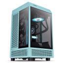 Корпус mini ITX Thermaltake The Tower 100 Turquoise без БП, бирюзовый Корпус mini ITX Thermaltake The Tower 100 Turquoise без БП, бирюзовый