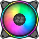 Комплект вентиляторов для корпуса Cooler Master MasterFan MF120 Halo, 0.25 А, черный/ARGB Комплект вентиляторов для корпуса Cooler Master MasterFan MF120 Halo, 0.25 А, черный/ARGB