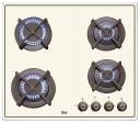 Газовая поверхность TEKA er 60 4g ai al ci