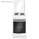 Плита Gefest ЭП Н Д 5140-01, электрическая, 4 конфорки, 55 л, эмаль, гриль, с крышкой, белая Плита Gefest ЭП Н Д 5140-01, электрическая, 4 конфорки, 55 л, эмаль, гриль, с крышкой, белая