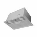 Классическая кухонная вытяжка шириной 45 см – оптимальное решение для небольшой кухни. Модель встраивается в навесной шкаф над поверхностью плиты. Работает в двух режимах – отвода (при подключении к системе вентиляции) и рециркуляции (при использовании сменного угольного фильтра - в комплект поставки не входит). Корпус сделан из нержавеющей стали. На фронтальной панели находится съемный многослойный жироулавливающий фильтр, выполненный из алюминия. Кнопочное управление дает возможность выбрать одну из 3-х скоростей вентилятора и включить LED-освещение. Мотор мощностью 80 Вт позволяет добиться производительности в 450 м3/ч, Использование лучших комплектующих и высокое качество сборки обеспечивает низкий уровень шума работы вытяжки – не более 47 дБ. Классическая кухонная вытяжка шириной 45 см – оптимальное решение для небольшой кухни. Модель встраивается в навесной шкаф над поверхностью плиты. Работает в двух режимах – отвода (при подключении к системе вентиляции) и рециркуляции (при использовании сменного угольного фильтра - в комплект поставки не входит). Корпус сделан из нержавеющей стали. На фронтальной панели находится съемный многослойный жироулавливающий фильтр, выполненный из алюминия. Кнопочное управление дает возможность выбрать одну из 3-х скоростей вентилятора и включить LED-освещение. Мотор мощностью 80 Вт позволяет добиться производительности в 450 м3/ч, Использование лучших комплектующих и высокое качество сборки обеспечивает низкий уровень шума работы вытяжки – не более 47 дБ.