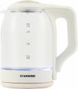 Чайник электрический Starwind SKG1056, 1,8 л, 2000 Вт, белый Чайник электрический Starwind SKG1056, 1,8 л, 2000 Вт, белый