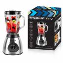 ERGOLUX ELX-TB02-C72 серебристо-черный PRO (блендер настольный,900 Вт, 220-240 В, стекл.чаша), цена за 1 шт. ERGOLUX ELX-TB02-C72 серебристо-черный PRO (блендер настольный,900 Вт, 220-240 В, стекл.чаша), цена за 1 шт.