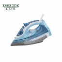 Утюг DELTA LUX DL-712, белый с серо-голубым, 2400 Вт, керамическое покрытие Утюг DELTA LUX DL-712, белый с серо-голубым, 2400 Вт, керамическое покрытие