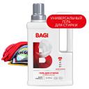 BAGI Концентрированный гель для стирки светлых, цветных, темных и джинсовых тканей "Универсальный" 950 BAGI Концентрированный гель для стирки светлых, цветных, темных и джинсовых тканей "Универсальный" 950