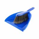 Совок с резинкой и щетка-сметка Мультипласт Групп голубой MPG962533 Совок с резинкой и щетка-сметка Мультипласт Групп голубой MPG962533