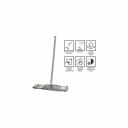 Швабра для пола с насадкой из шенилла PERFECTO LINEA Solid серая 43-492034 Швабра для пола с насадкой из шенилла PERFECTO LINEA Solid серая 43-492034