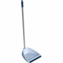 открытый Совок для мусора с резиновой кромкой Vileda Professional (146349) пластик с металлической ручкой серо-голубой (ширина 23 см, ручка 80 см) открытый Совок для мусора с резиновой кромкой Vileda Professional (146349) пластик с металлической ручкой серо-голубой (ширина 23 см, ручка 80 см)