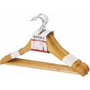 Вешалки-плечики, размер 36-40, малый размер, комплект 5 шт, деревянные, перекладина, цвет сосна, BRABIX "Стандарт", 601160 Вешалки-плечики, размер 36-40, малый размер, комплект 5 шт, деревянные, перекладина, цвет сосна, BRABIX "Стандарт", 601160