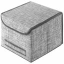 Коробка для хранения с крышкой Casy Home 30x30x24см Коробка для хранения с крышкой Casy Home 30x30x24см