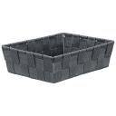 Корзина для хранения Kleine Wolke Chico Box Anthracite 22x7x14см Корзина для хранения Kleine Wolke Chico Box Anthracite 22x7x14см