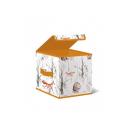 Короб стеллажный Лакарт Дизайн с крышкой TBL-1 Forest Friends 30х30х30см Короб стеллажный Лакарт Дизайн с крышкой TBL-1 Forest Friends 30х30х30см