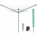 Сушилка для белья напольная уличная Brabantia Lift-O-Matic 50 м 1920х2950х2950 мм зеленая Сушилка для белья напольная уличная Brabantia Lift-O-Matic 50 м 1920х2950х2950 мм зеленая