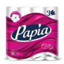 Бумага туалетная Papia белая 3 слоя 16 рулонов Бумага туалетная Papia белая 3 слоя 16 рулонов