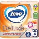 Туалетная бумага Zewa Deluxe трёхслойная, 2 уп., персик Туалетная бумага Zewa Deluxe трёхслойная, 2 уп., персик