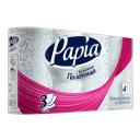 Полотенца кухонные Papia Hayat Белые 3 слоя 4 рулона Полотенца кухонные Papia Hayat Белые 3 слоя 4 рулона