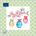 Салфетки Art bouquet бумажные весенний сюрприз 33х33 3сл 20л Салфетки Art bouquet бумажные весенний сюрприз 33х33 3сл 20л